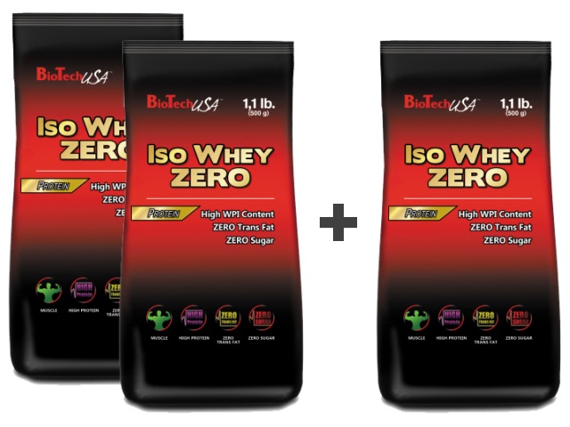 Iso Whey Zero 500g. AKCIA 2+1 ZADARMO